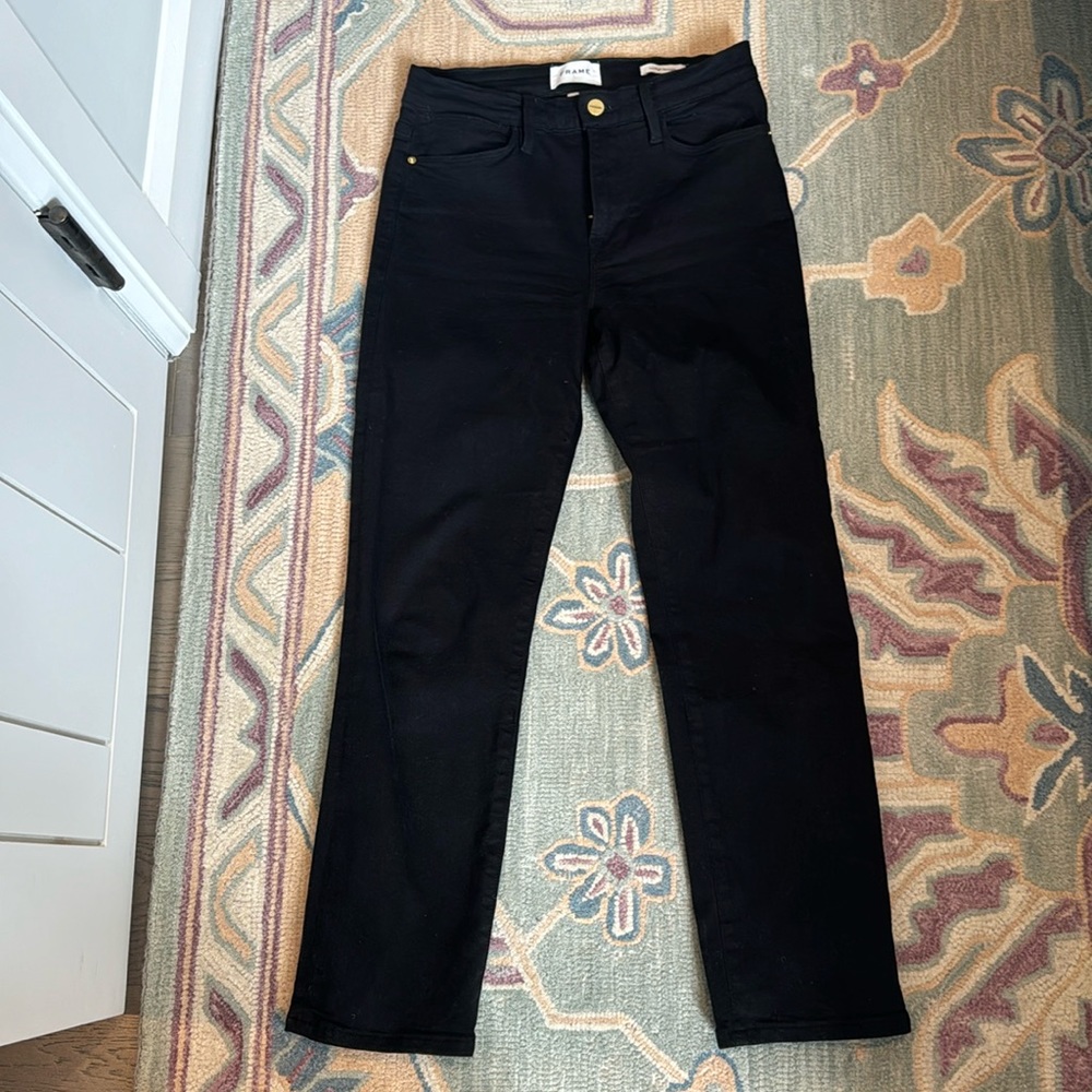 Frame black Le High Straight size 27